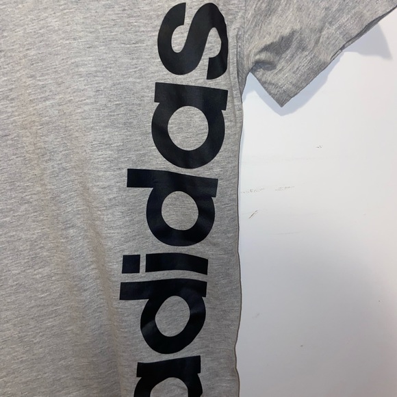 Adidas Logo Boys Tee - Picture 2 of 5